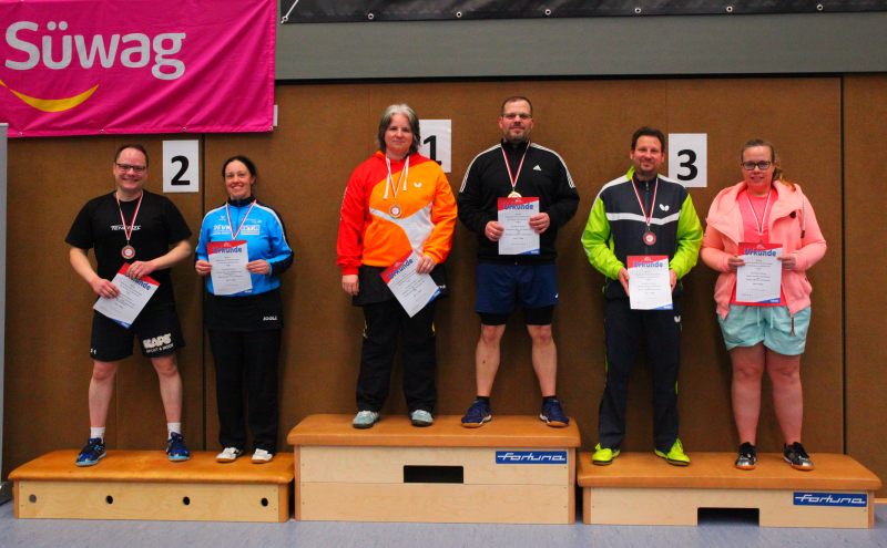 Siegerehrung Senioren 40   Mixed